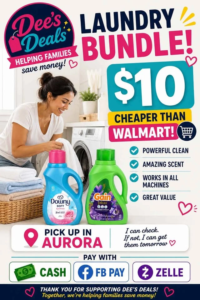 $10 Laundry Bundle!! Save money. Follow me for more deals! Yes t - photo 2