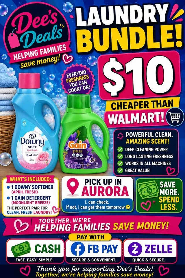 $10 Laundry Bundle!! Save money. Follow me for more deals! Yes t - photo 3