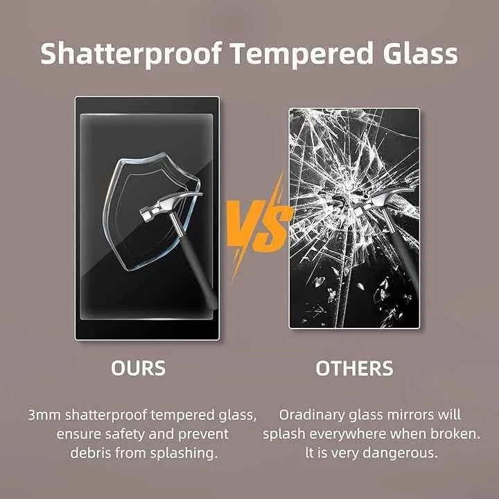 Hansong Makeup Vanity Mirror Bluetooth BRAND NEW image indicator(3)