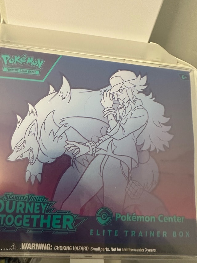 TRADE ONLY: Journey Together Pokemon Center Elite Trainer Box (E
