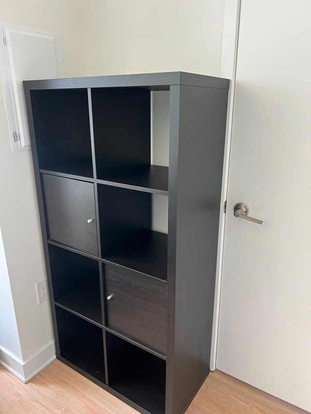 IKEA KALLAX Set: 2x4 Unit (with Doors) & 1x4 Tower - photo 3