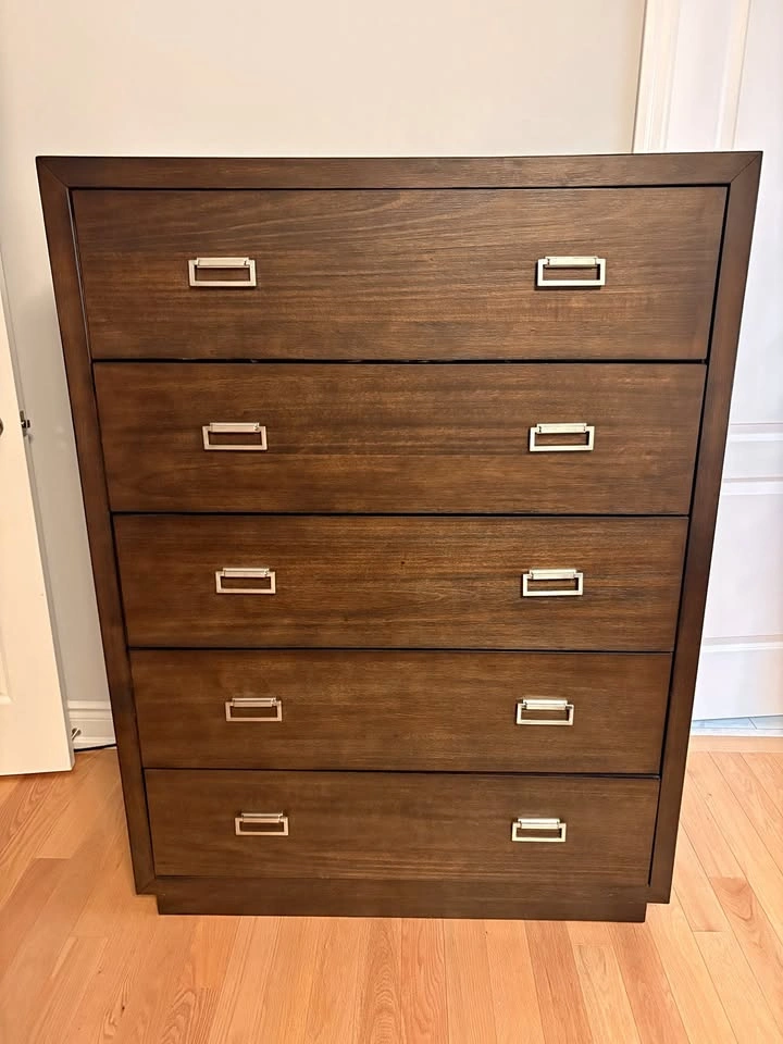 Dresser / Armoire - Dark Walnut / Dark Brown