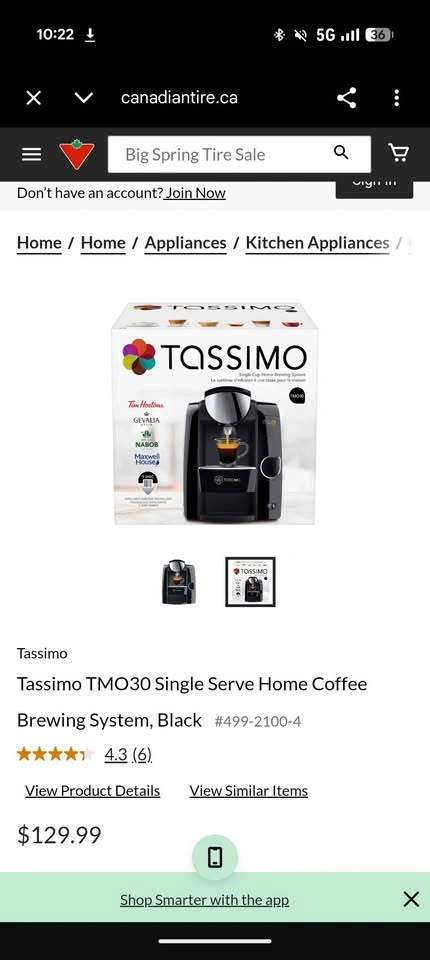 Tassimo Coffee Machine - photo 2