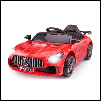 Mercedes-Benz 12v Kids Ride On Car w/ Remote - Red