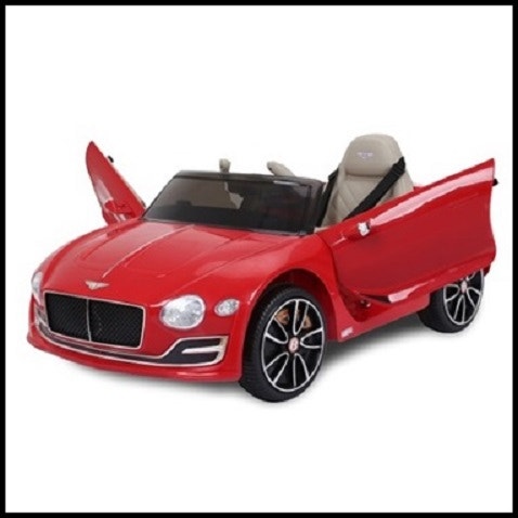 Bentley 12v Ride On SUV w/ Remote - Red