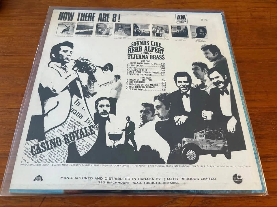Vintage Herb Alpert & The Tijuana Brass - Sounds Like... Vinyl. - photo 2