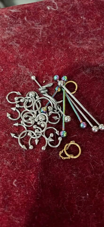 Body Jewelry Lot