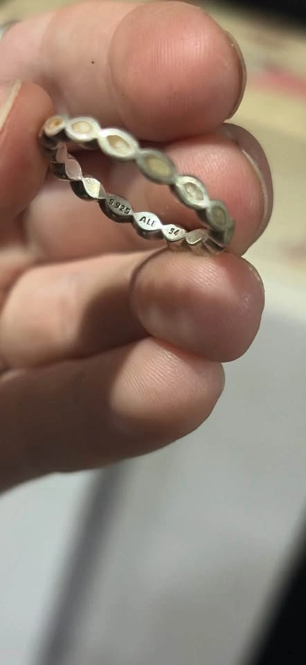 Pandora Retired spacer stacking ring - photo 2