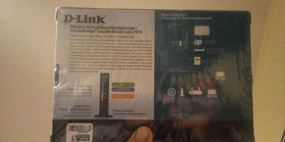 Dlink Media Bridge New in Box - photo 2