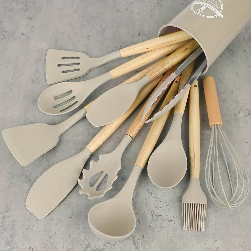 12pc Silicone Utensil Set with Cutting Board - photo 2