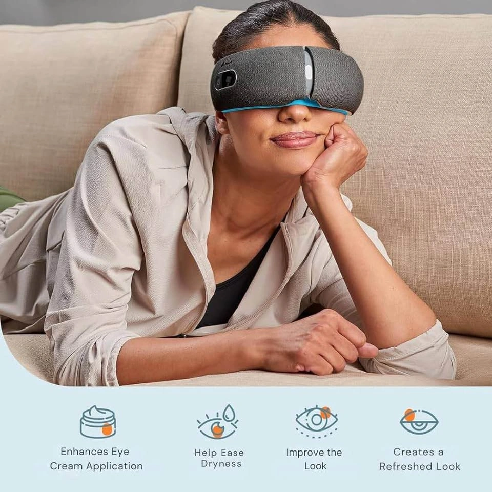 LifePro Eye Massager with Heat & Vibration - Blue - photo 3