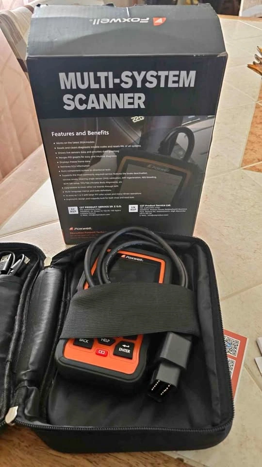 New Foxwell NT510 Elite OBD2 Diagnostic Scanner