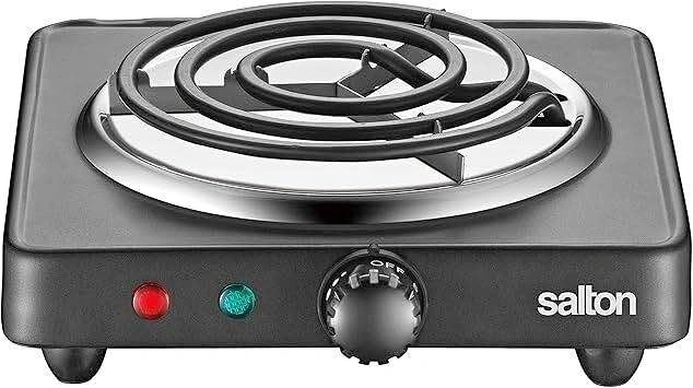 Salton Single Coil Portable Electric Cooktop