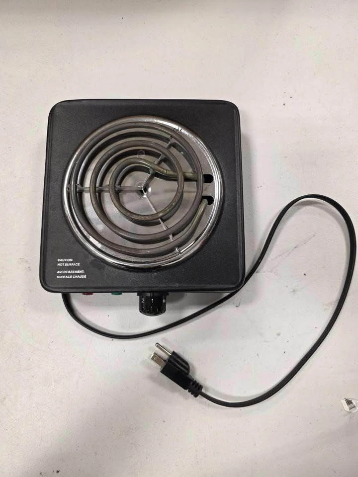 Salton Single Coil Portable Electric Cooktop - photo 2