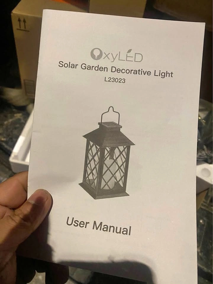 Brand new free delivery OxyLED Solar Garden Lantern L23023