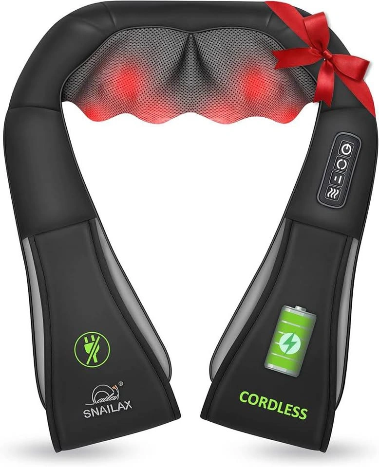 Snailax Shiatsu Neck Massager with Heat - photo 3