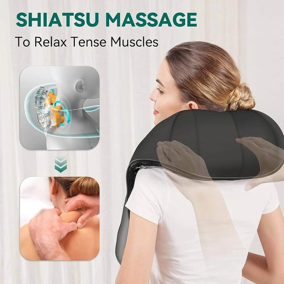 Snailax Shiatsu Neck Massager with Heat - photo 4