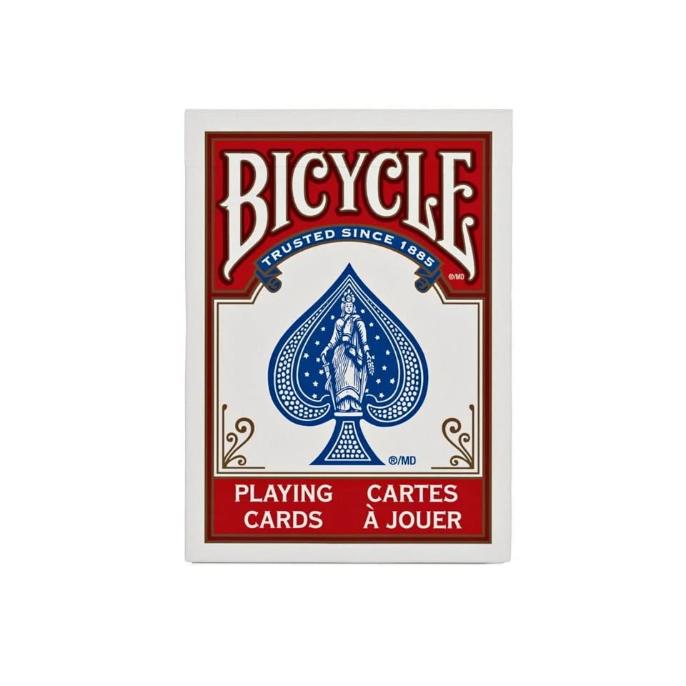 Bicycle Poker Playing Cards - blue & black