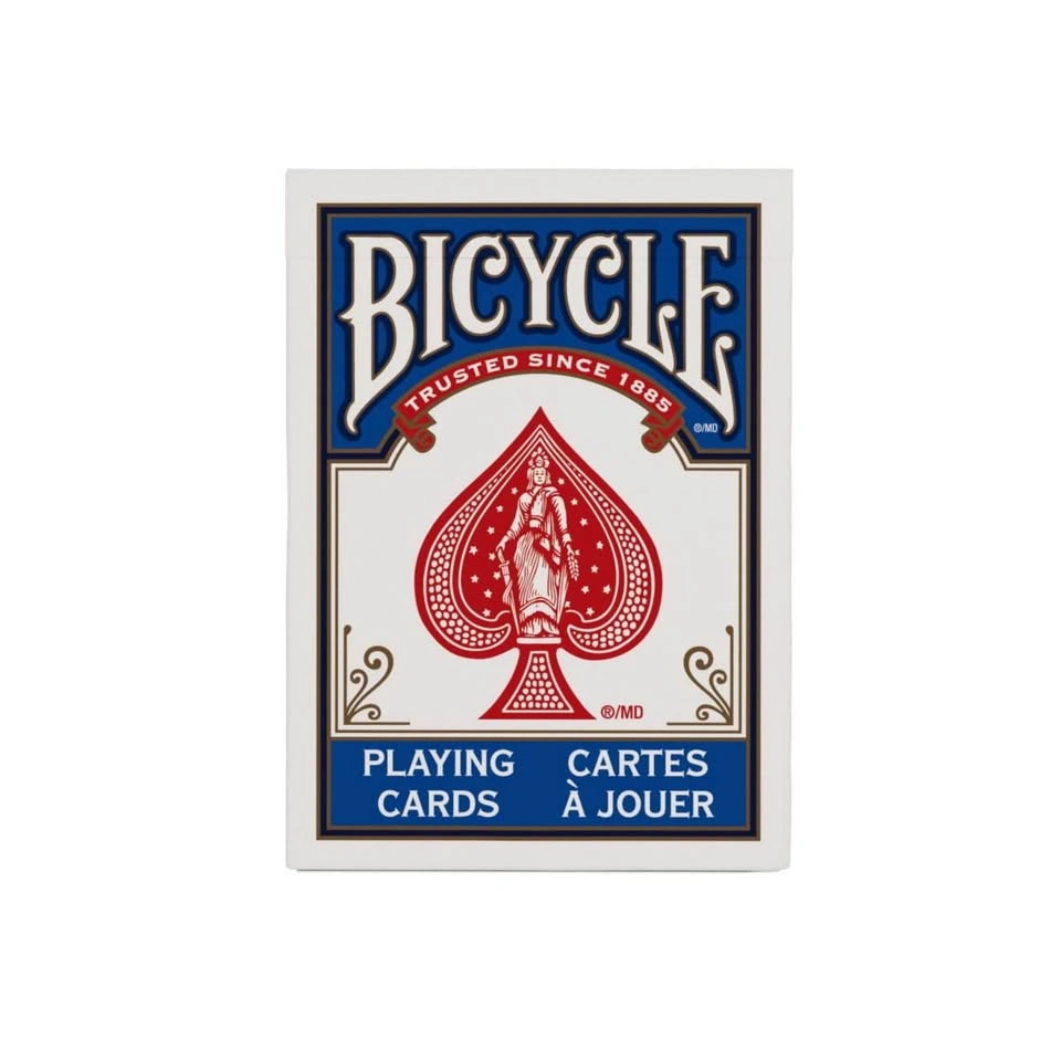Bicycle Poker Playing Cards - blue & black - photo 2