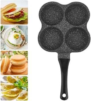 4-Hole Non-Stick Egg Frying Pan - photo 3