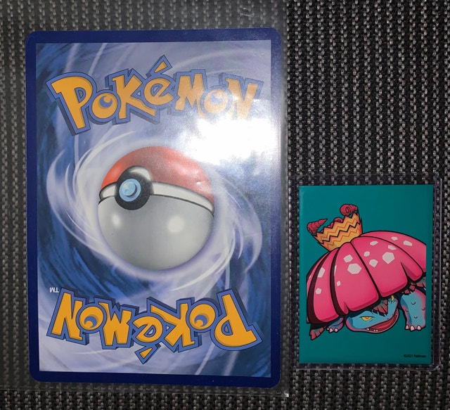 Venasaur vmax promo card with jumbo - photo 2