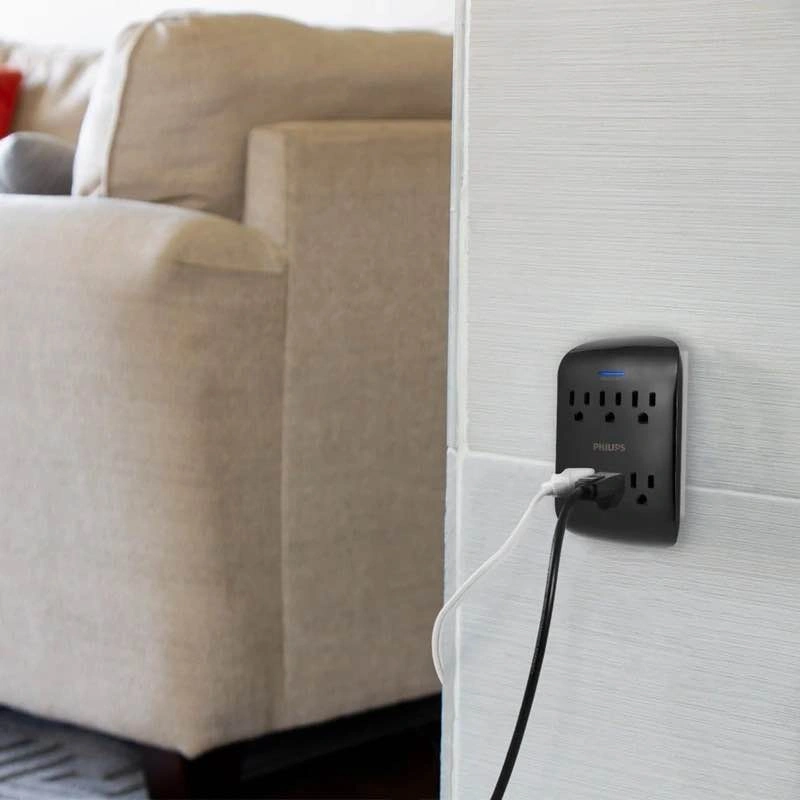Philips 6-Outlet Extender Pack of 2 - photo 4