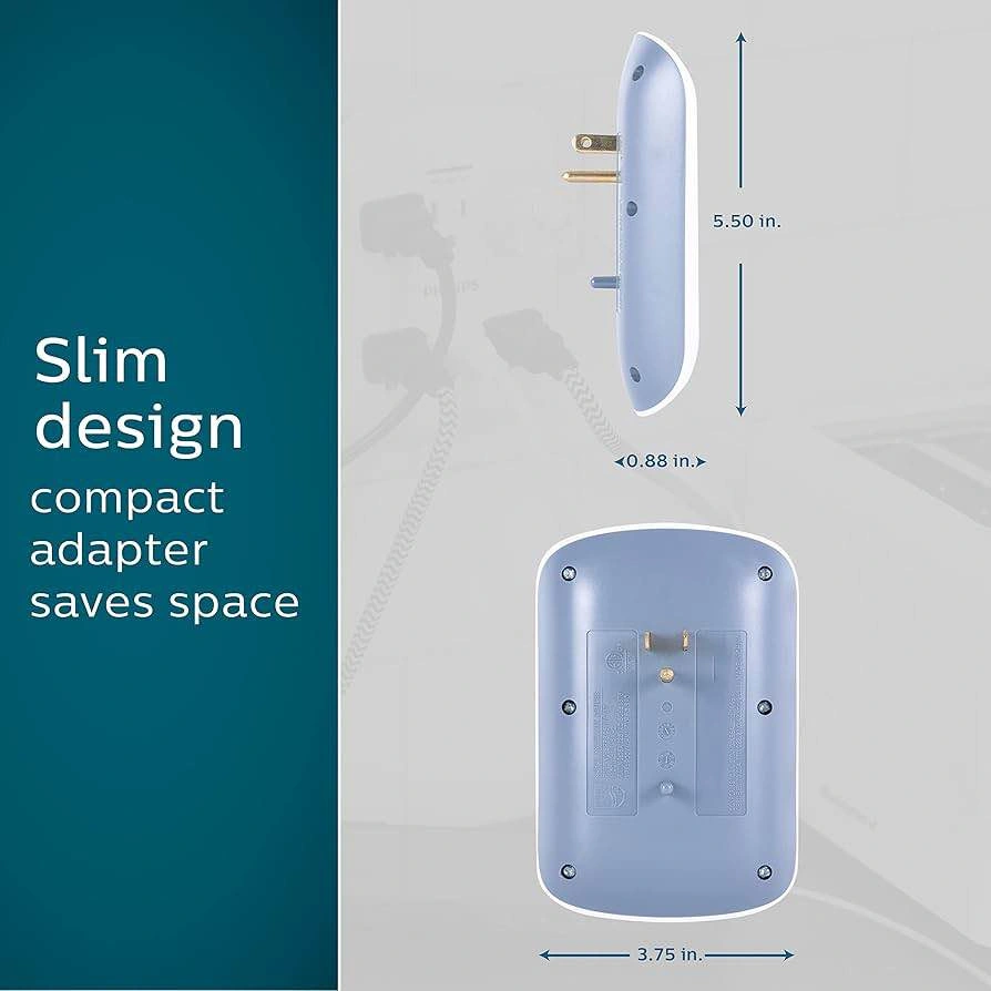 Philips 6-Outlet Extender Pack of 2 - photo 5