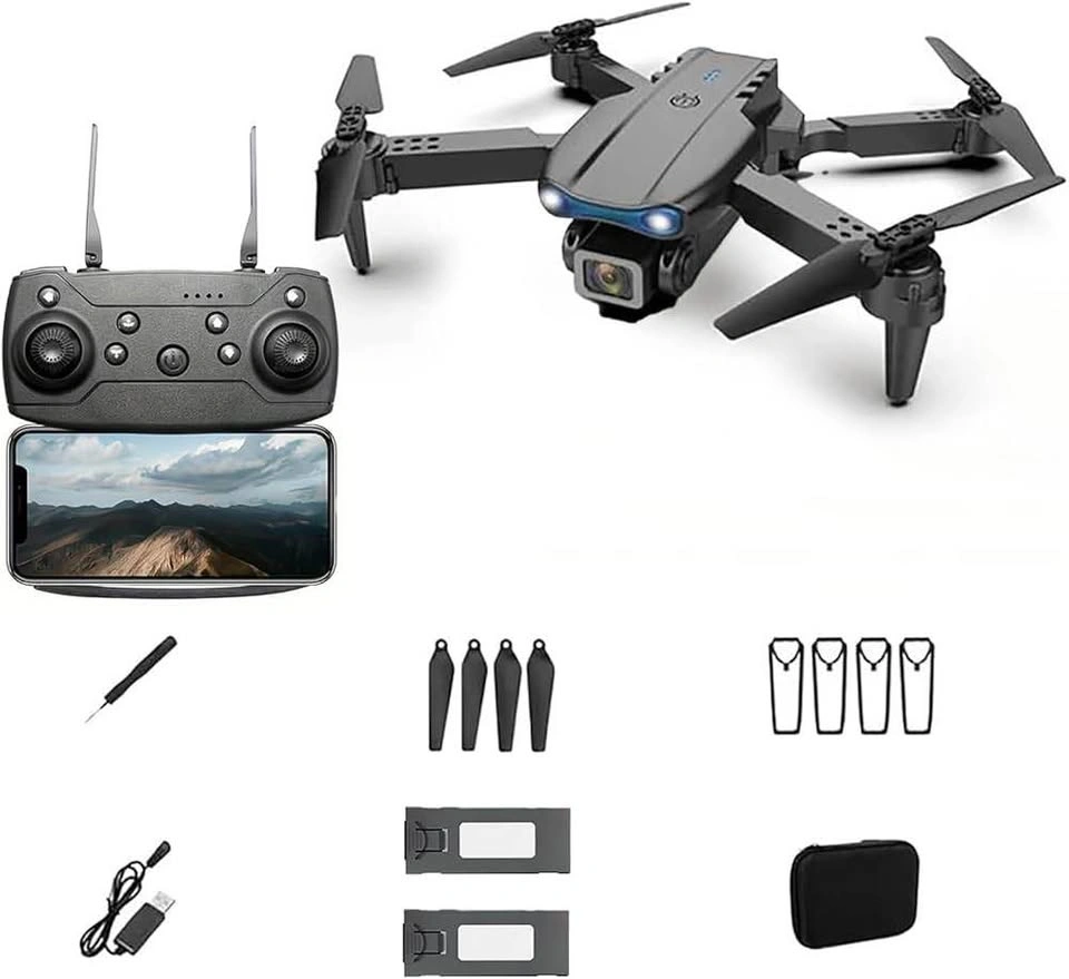 Brand New E99 Drone With Camera, Foldable RC Quadcopter - photo 2