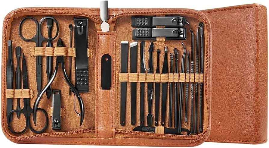Manicure Set, Nail Care kit, Professional Nail Clipper Set - 26