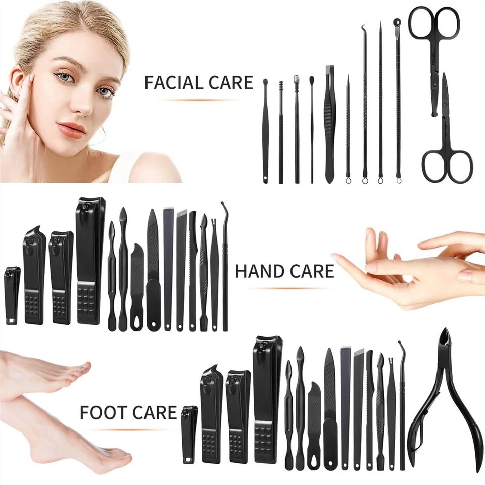 Manicure Set, Nail Care kit, Professional Nail Clipper Set - 26 - photo 4