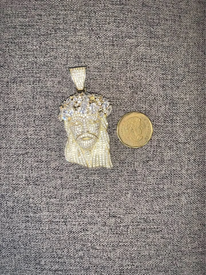Jesus piece pendant