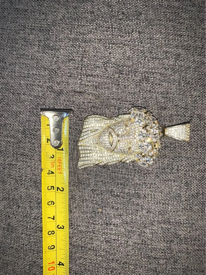 Jesus piece pendant - photo 3