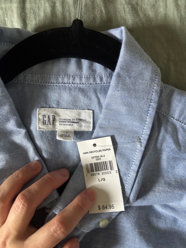 Gap Shirts Bundle - Men's L & SP - photo 2