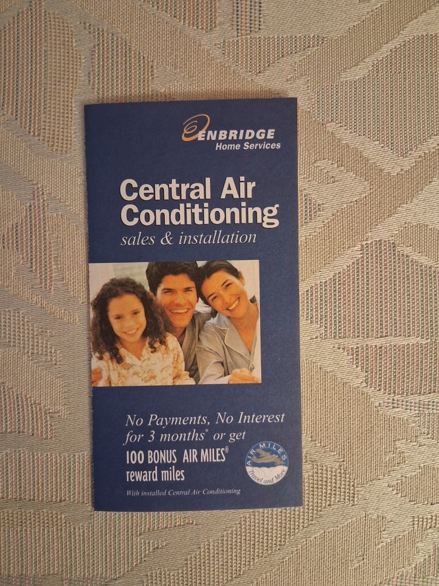 2000 Enbridge Home Services Central AC Sales Brochure