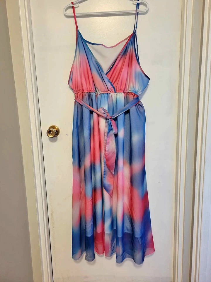 Colourful Maxi Dress Size 4x