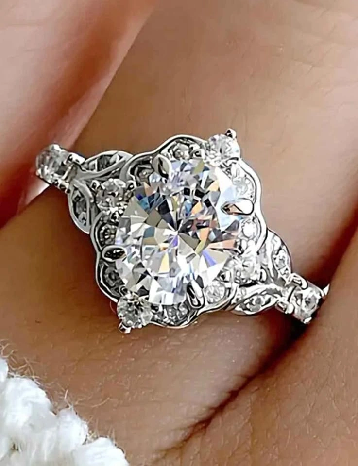 Unique Engagement Ring Size 6
