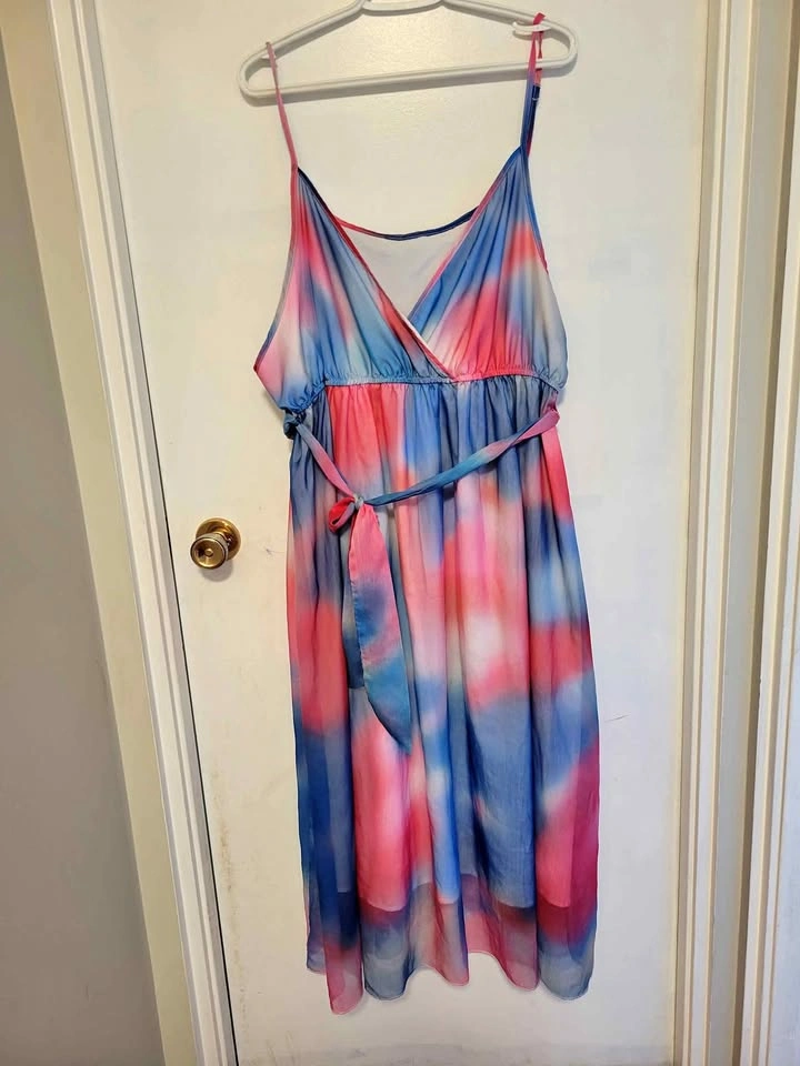 Colourful Maxi Dress Size 5x
