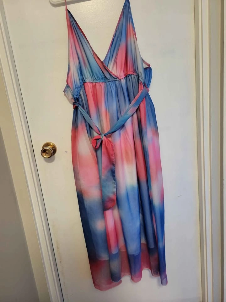 Colourful Maxi Dress Size 5x - photo 2