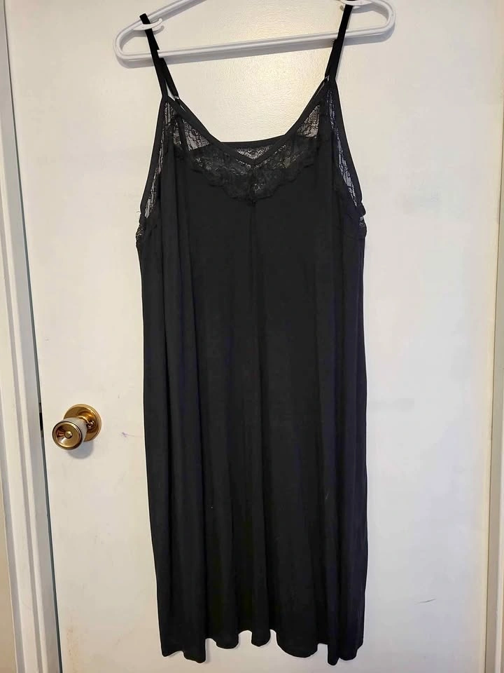 Slinky Black Dress Size 2x