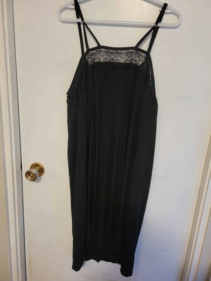 Slinky Black Dress Size 2x - photo 4