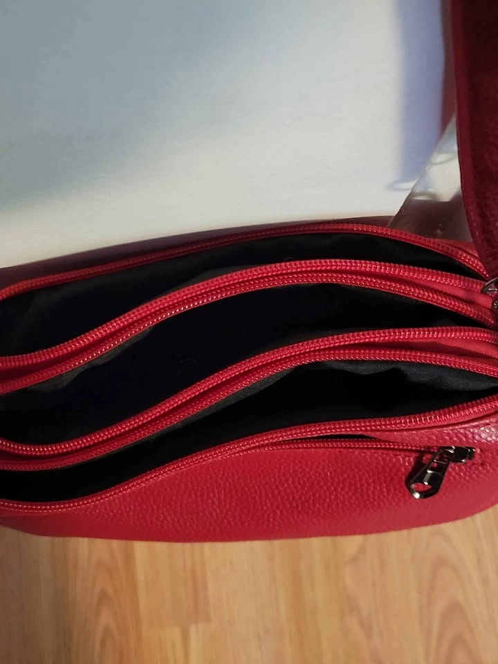 Red Leather Purse - photo 5