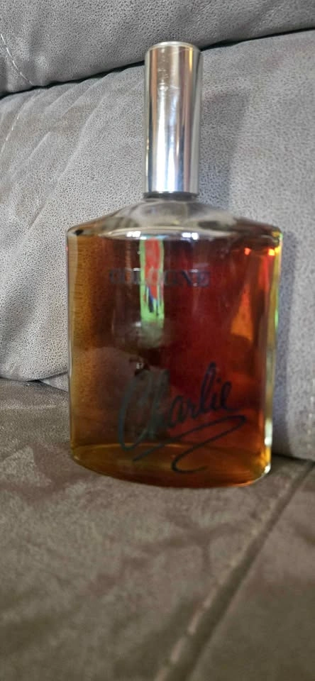 Vintage Revlon Charlie Cologne 16 oz Splash Bottle - Rare 70s/80