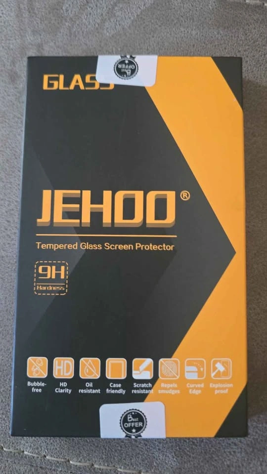 JEHOO Tempered Glass Screen Protectors (2-Pack) - Samsung Galaxy - photo 2