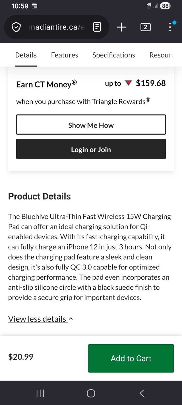 Bluehive Wireless Charger 15W Qi Fast Charging - photo 2