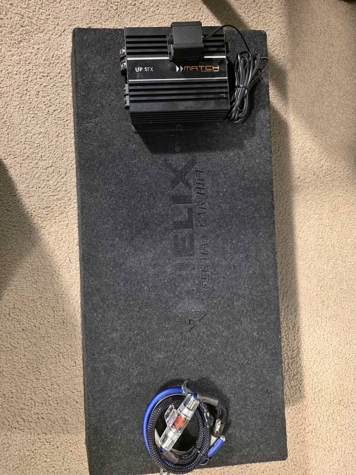 Audiotech Fischer Car Sub Setup