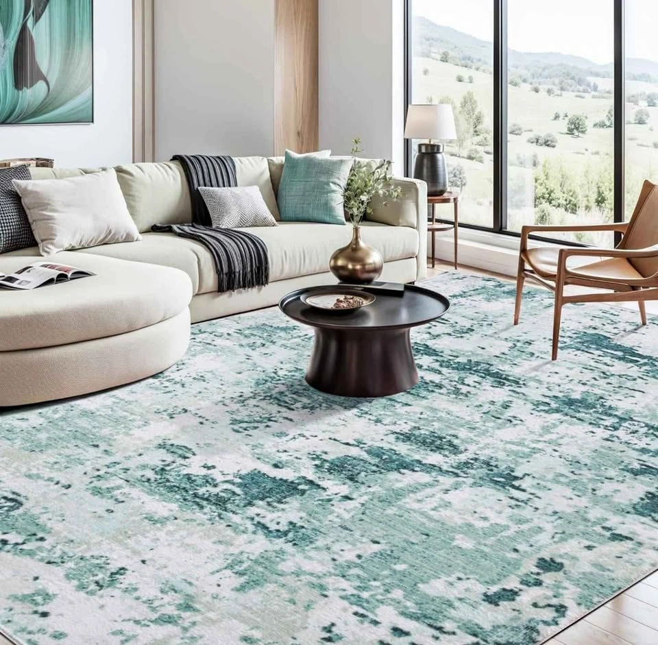 Coastal Calm Rug ~ Machine Washable 🆕