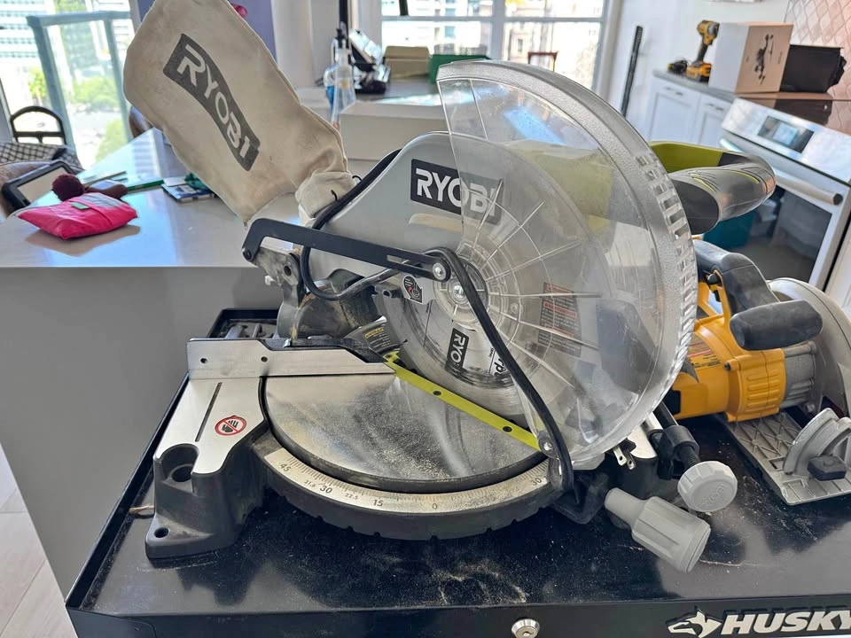 Ryobi 10” Compound Mitre Saw with LED