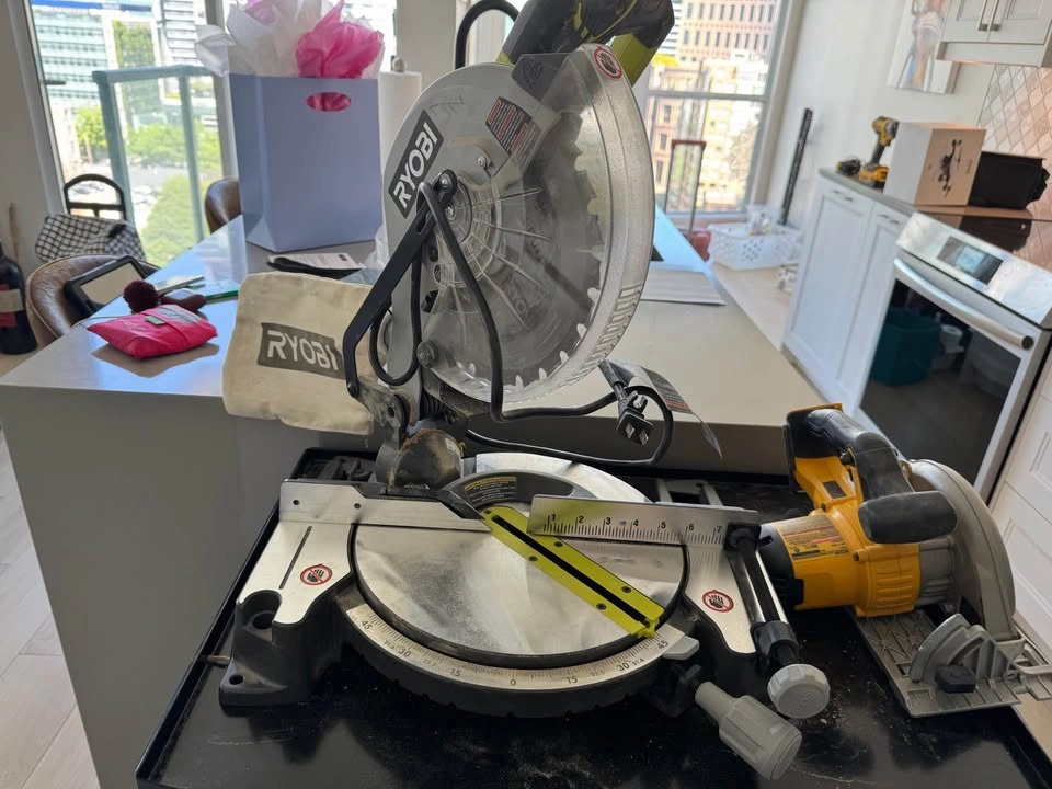 Ryobi 10” Compound Mitre Saw with LED - photo 2