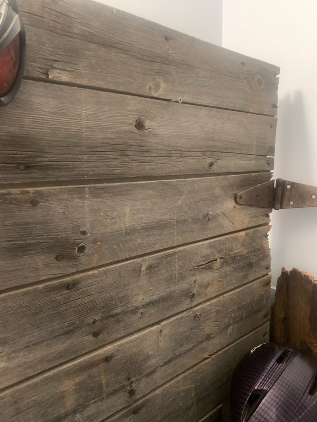 $200 feb 2016 -100 year barn board doors (3) for feature walls - photo 2