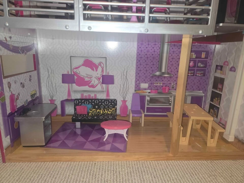 Barbie Dollhouse Bundle – Huge Set! Dollhouse, Camper, Cars & Ac - photo 5